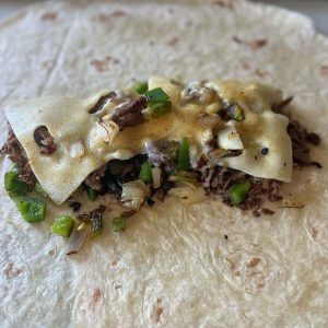 Philly Cheeseteak Wrap